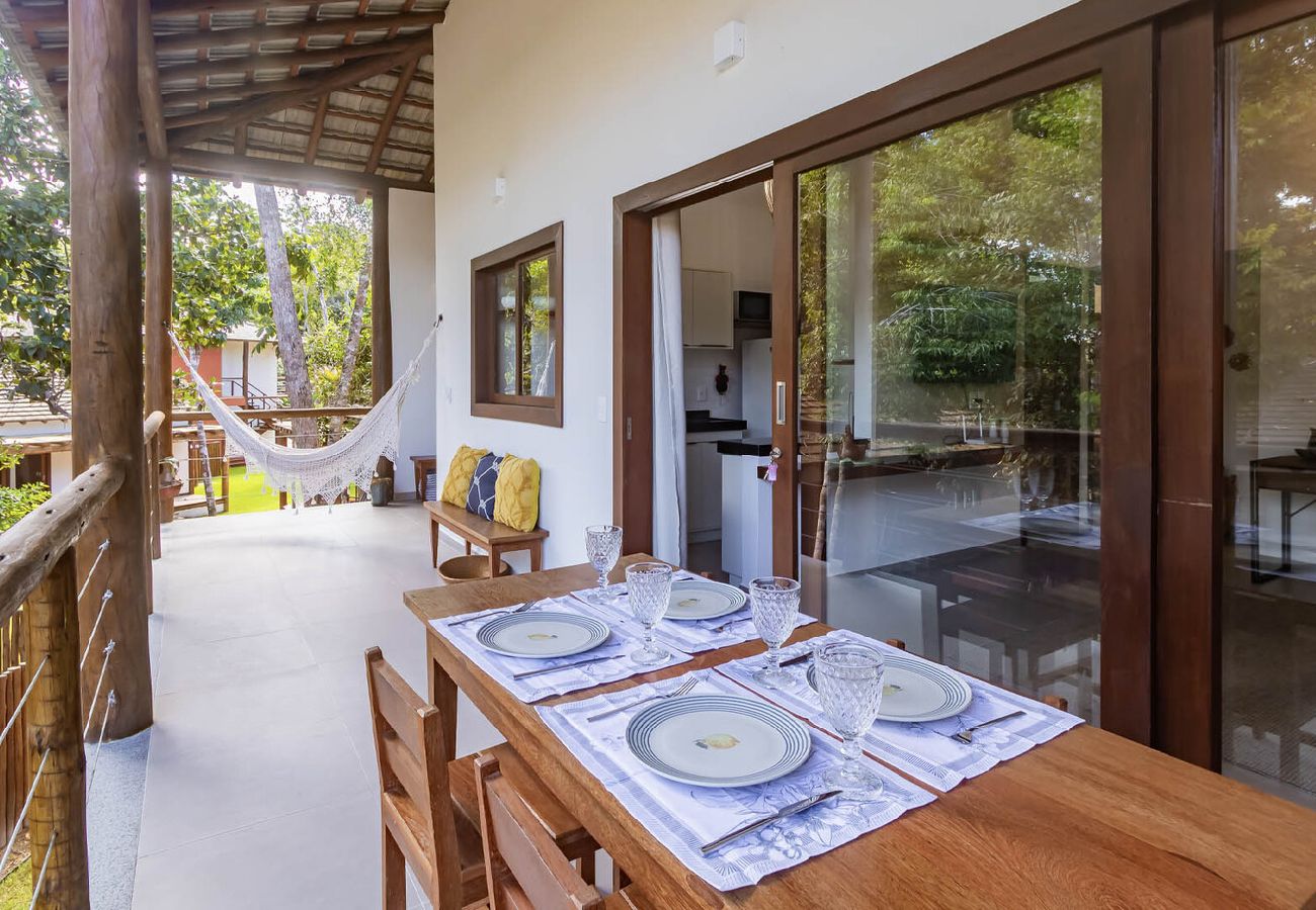 Apartment in Trancoso - Apto completo c/ Varanda, Churrasqueira e Quadras 