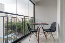 Studio in São Paulo - Studio with Pool and gym Near Subway