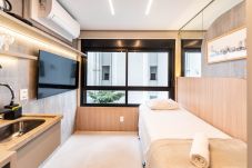 Studio in São Paulo - Studio  32 in Jardins, 24h gym
