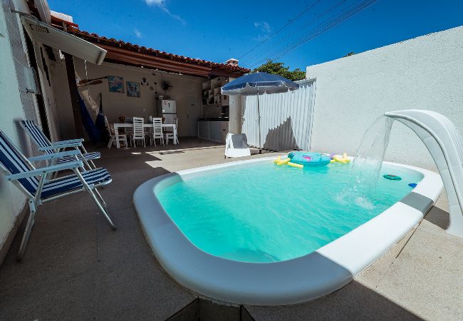 House in Cabedelo - Casa c 4 suítes, Piscina, Churrasqueira e Garagem