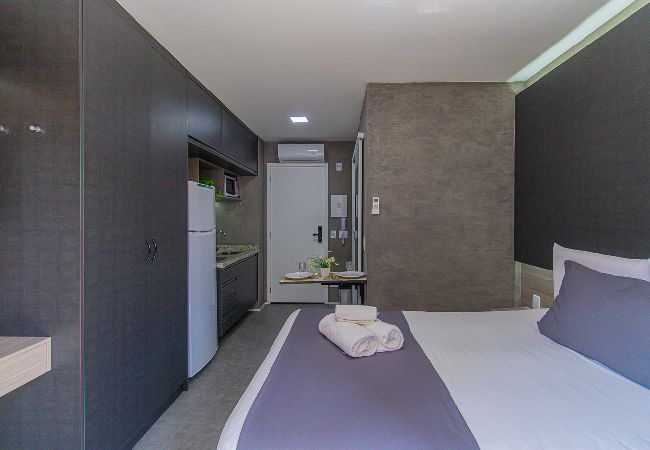 Apartment in São Paulo - Loft próximo ao metrô com academia na Vila Mariana