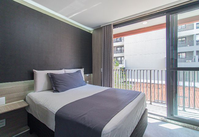 Apartment in São Paulo - Loft a 10min do metrô c Academia - Vila Mariana