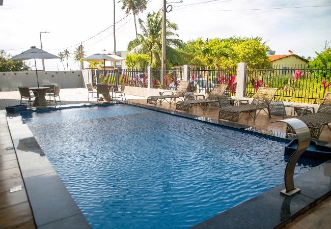 Apartment in Japaratinga - Apto com Piscina e Churrasqueira Perto da Praia