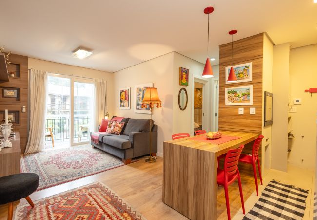 Apartment in Gramado - NOVO! Casa de Laura, loft a 400m da R Coberta!