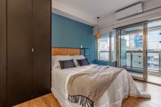 Estudio en São Paulo - Estudio de lujo con vistas a la ciudad a 50 metros del metro