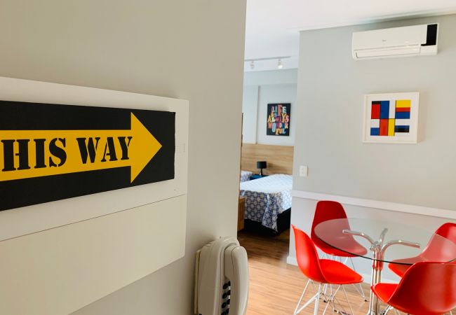 Estudio en São Paulo - Encanto en Paulista a 300 metros del metro