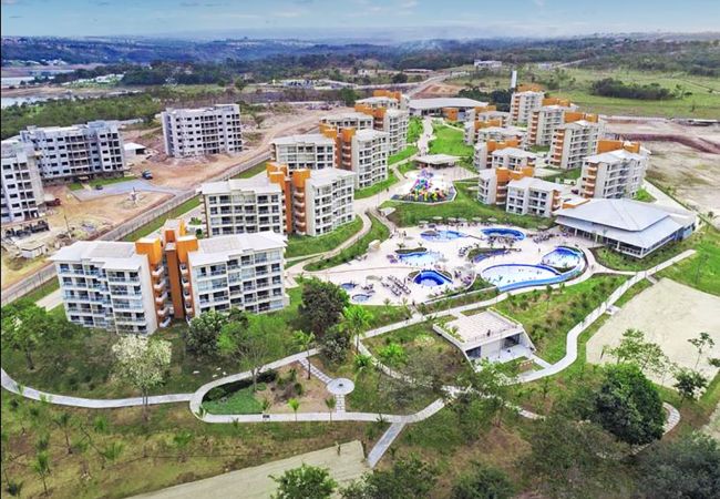 Apartamento en Caldas Novas - Apart-Hotel em resort c lazer em Caldas Novas