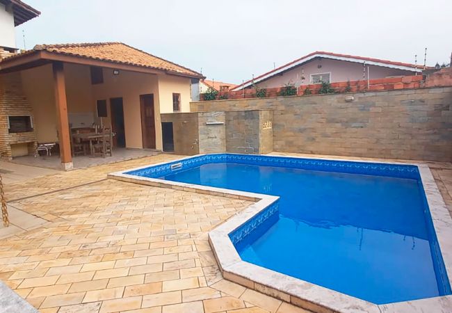 Casa en Peruíbe - Incrível casa c Wi-Fi a 280 m do mar em Peruíbe/SP