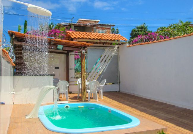 Casa en Vera Cruz - Espaço de Lazer: Casa com Piscina e Churrasqueira