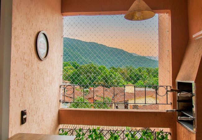 Apartamento en Ubatuba - Incrível Apto com piscina e churrasq em Ubatuba/SP