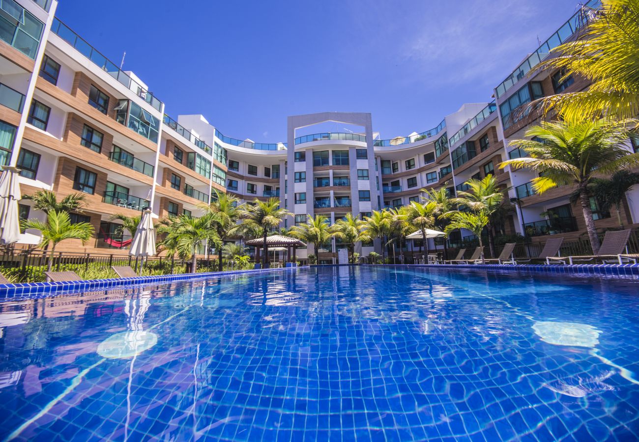 Apartamento en João Pessoa - Luxor Paulo Miranda | Vista Mar e Piscina A#406