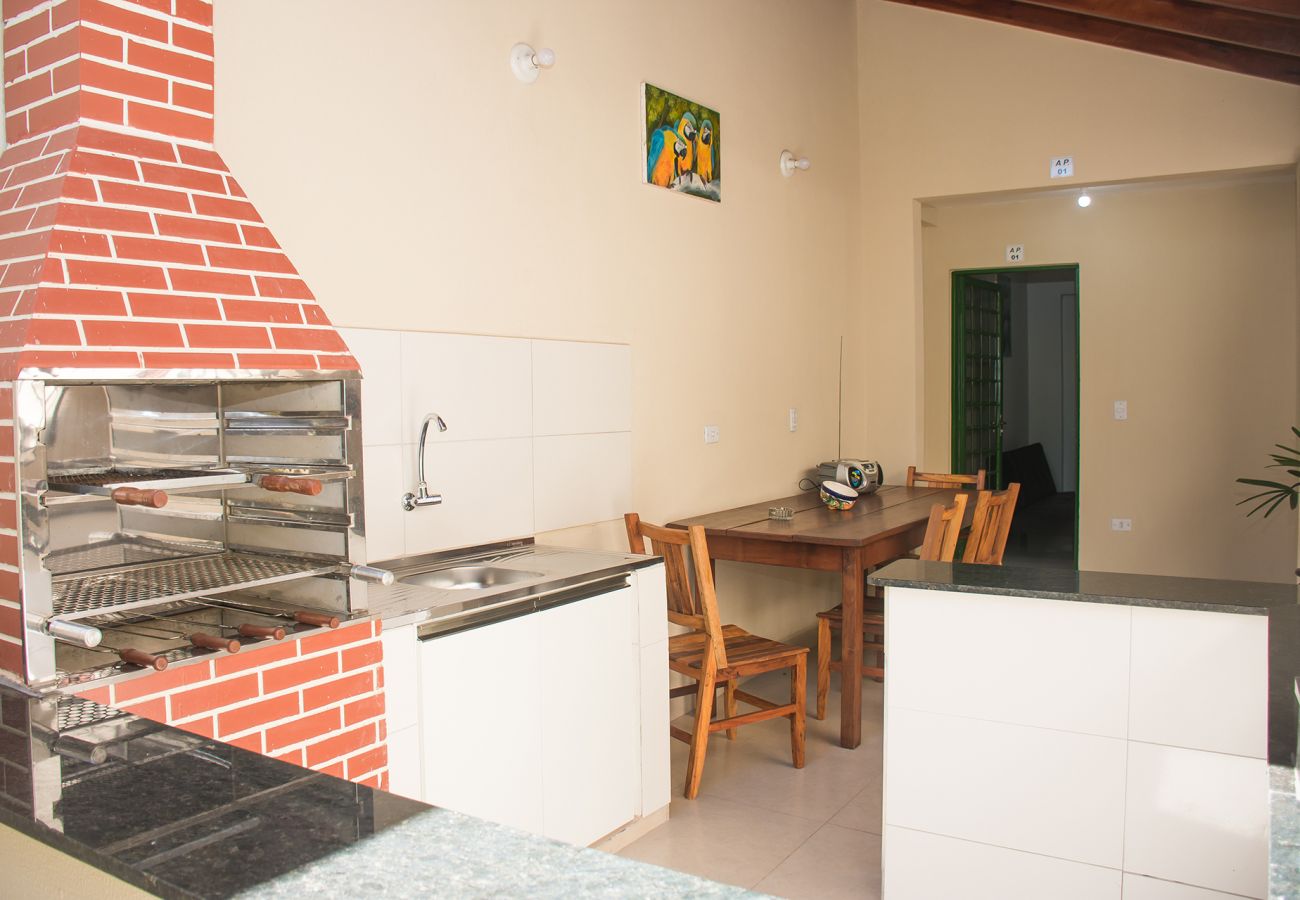 Apartamento en Campo Grande - Apto com Wi-Fi em Monte Castelo - Campo Grande/MS