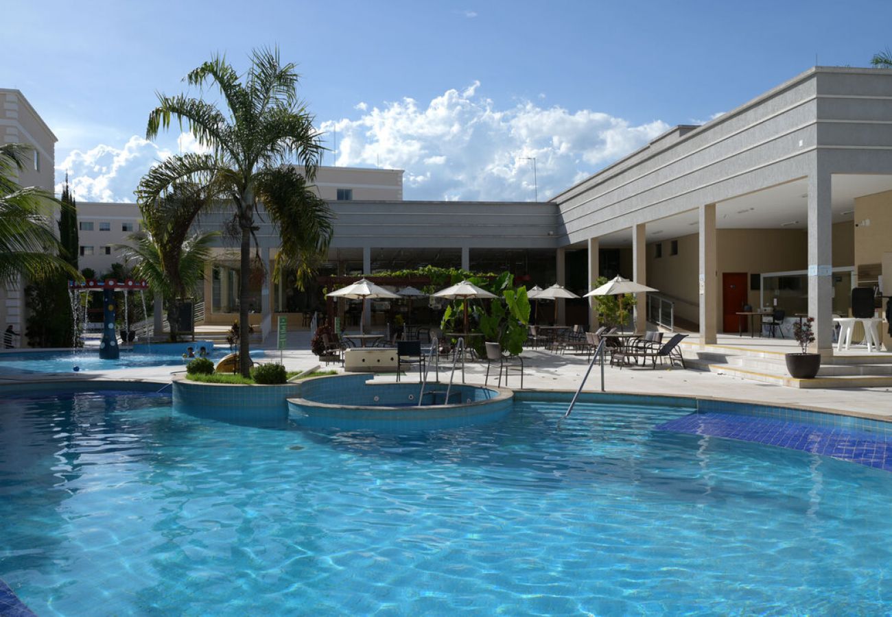 Apartamento en Caldas Novas - Ótimo apto c piscina e Wi-Fi em Caldas Novas/GO