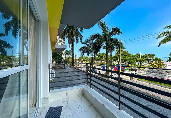 Apartamento en Santos - Apto confortável e estiloso com wi-fi a beira mar