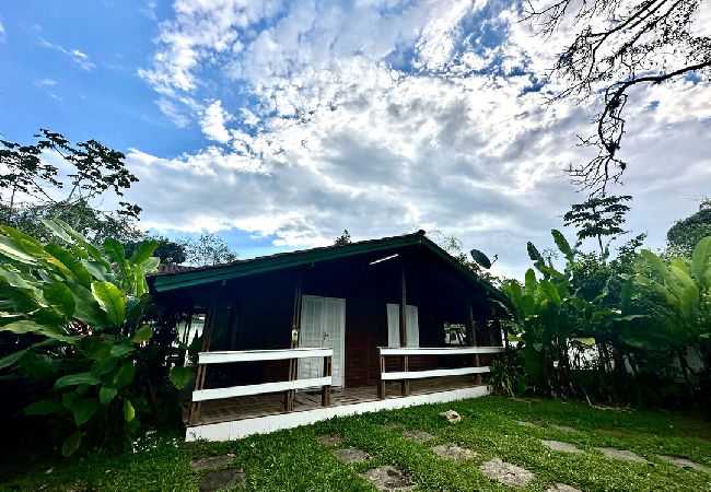 Casa en Ubatuba - Casa com piscina e churrasqueira em Ubatuba/SP