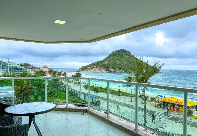Apartamento en Rio de Janeiro - Flat a beira mar no Recreio dos Bandeirantes/RJ