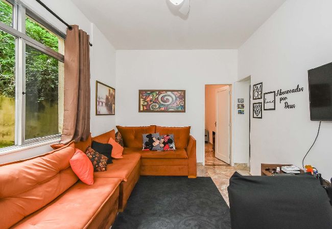 Apartamento en Rio de Janeiro - Apto com Wi-Fi a 600m da Praia de Copacabana/RJ