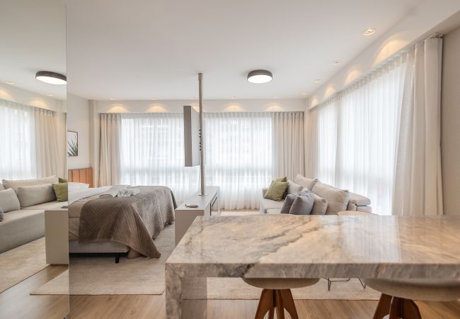 Apartamento en Gramado - Estúdio Alto Padrão a 300m da R Coberta
