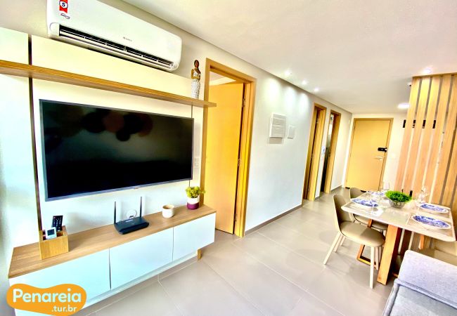 Apartamento en João Pessoa - Oceânica Cabo Branco | Luxo & Conforto