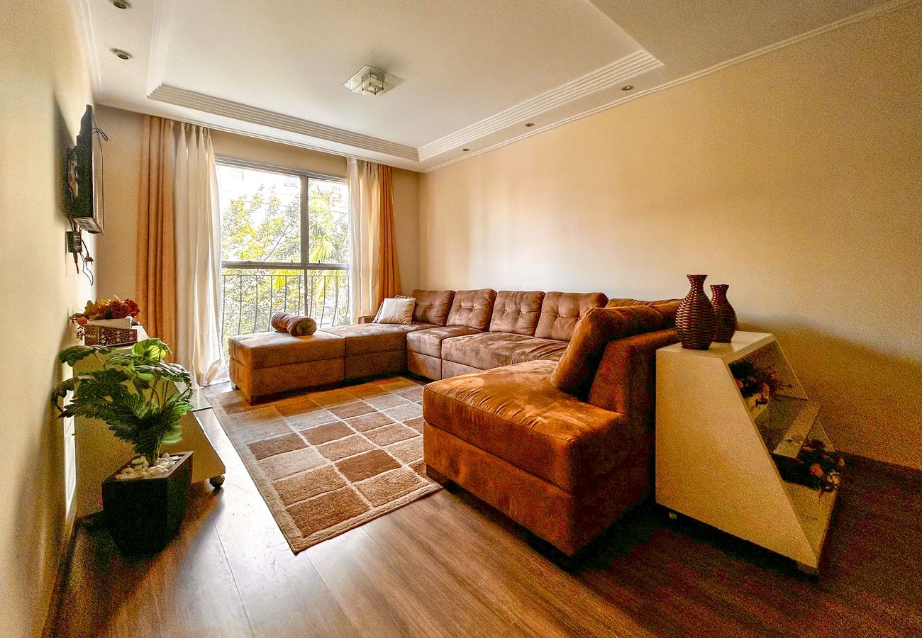 Apartamento en São Paulo - Apto de 3 Habitaciones con Garaje | Cerca de Morumbi