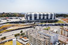 Apartamento en Belo Horizonte - Apto próx a Arena MRV do Galo e Expominas BH