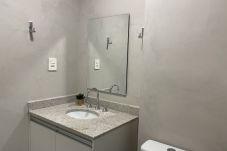 Estudio en São Paulo - Piscina, academia a 100 mts do Mackenzie