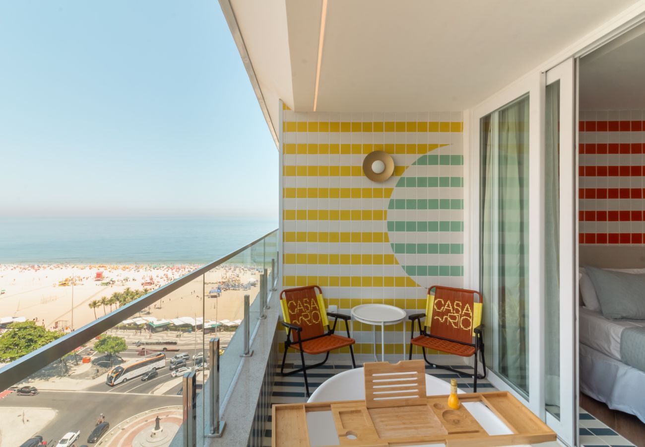 Apartamento en Rio de Janeiro - Vista al mar y balc&amp;amp;oacute;n con ba&amp;amp;ntilde;era | Q21