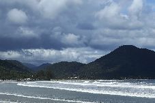 Apartamento en Ubatuba - Apartamento aconchegante c Wi-Fi na Praia do Sapê 