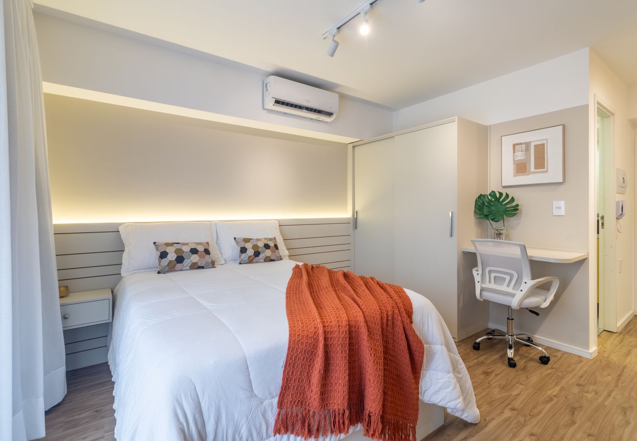 Estudio en São Paulo - Studio Completo em Perdizes: PUC a um Passo, com Piscina e Fitness