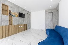 Apartamento en Praia Grande - Cobertura a beira mar com piscina e churrasqueira