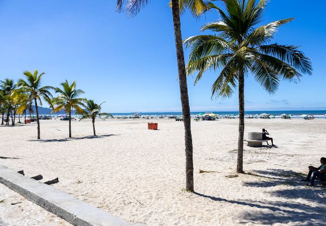 Apartamento en Praia Grande - Apto confortável a 170m da Praia Vila Tupi