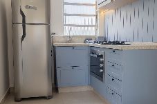 Apartamento en Santos - Apartamento Moderno com Wi-Fi em frente a praia 
