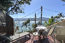 Chalet en Ilhabela - Chalé Terapia com vista para o mar, WiFi e ar