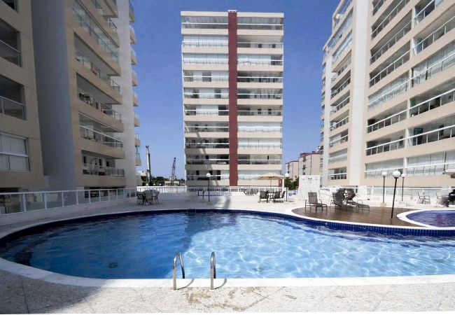 Apartamento en Bertioga - Apto com lazer completo a 500m da Praia da Enseada