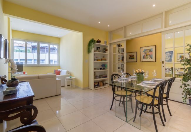 Apartamento en Rio de Janeiro - Cómodo a 4 minutos de la Praia do Leblon | AP801