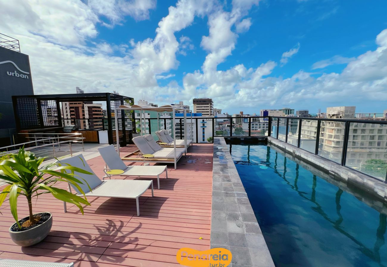 Apartamento en João Pessoa - URBAN 750 TAMBAU Flat | Deluxe Studio Queen Bed
