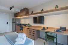 Estudio en São Paulo - Refugio Moderno Cerca de Allianz Parque | SP-P1909A