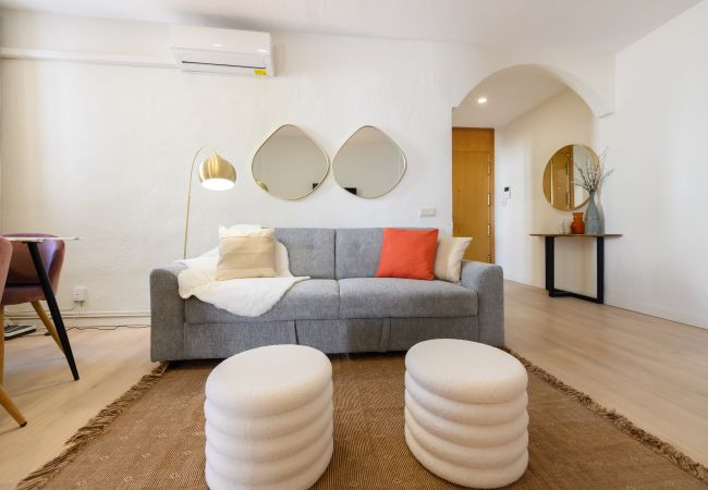 Apartamento en Madrid - Piso de dos dormitorios-Terraza y balcón en Madrid. Temporal