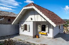 Casa en Campos do Jordão - Casa com lareira, Wi-Fi e varanda com vista