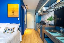 Estudio en São Paulo - Studio Vista da cidade do 22 andar 