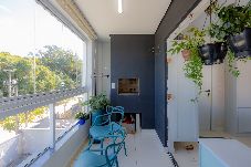 Apartamento en Penha - Apto pet friendly c/ garagem a 500m da praia