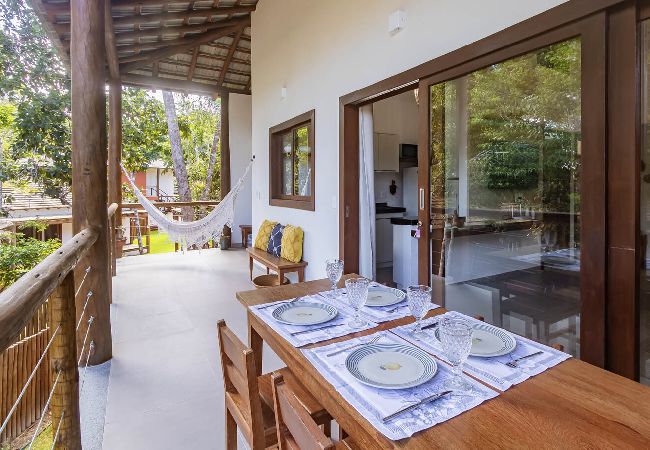 Apartamento en Trancoso - Apto completo c/ Varanda, Churrasqueira e Quadras 