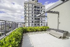 Apartamento en São Paulo -  Flat c/ Piscina e Academia na Chácara Klabin