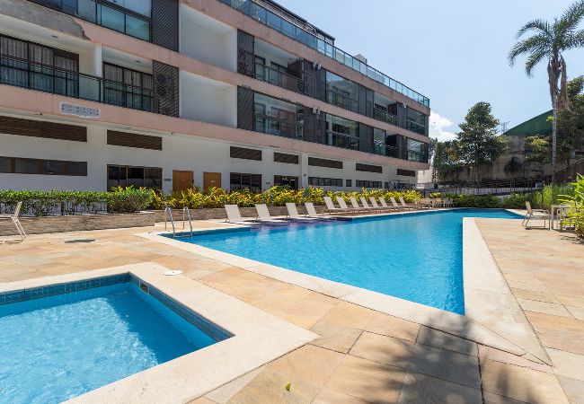 Apartamento en Petropolis - Apartamento em Itaipava com Piscina e Academia