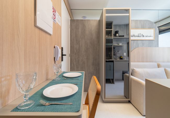 Estudio en São Paulo - Estudio 31 no Jardins, academia 24h