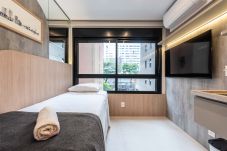 Estudio en São Paulo - Estudio 31 no Jardins, academia 24h