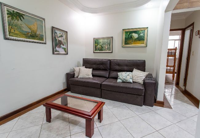 Apartamento en Guarapari - Apto Pet Friendly c Churrasqueira - Praia do Morro