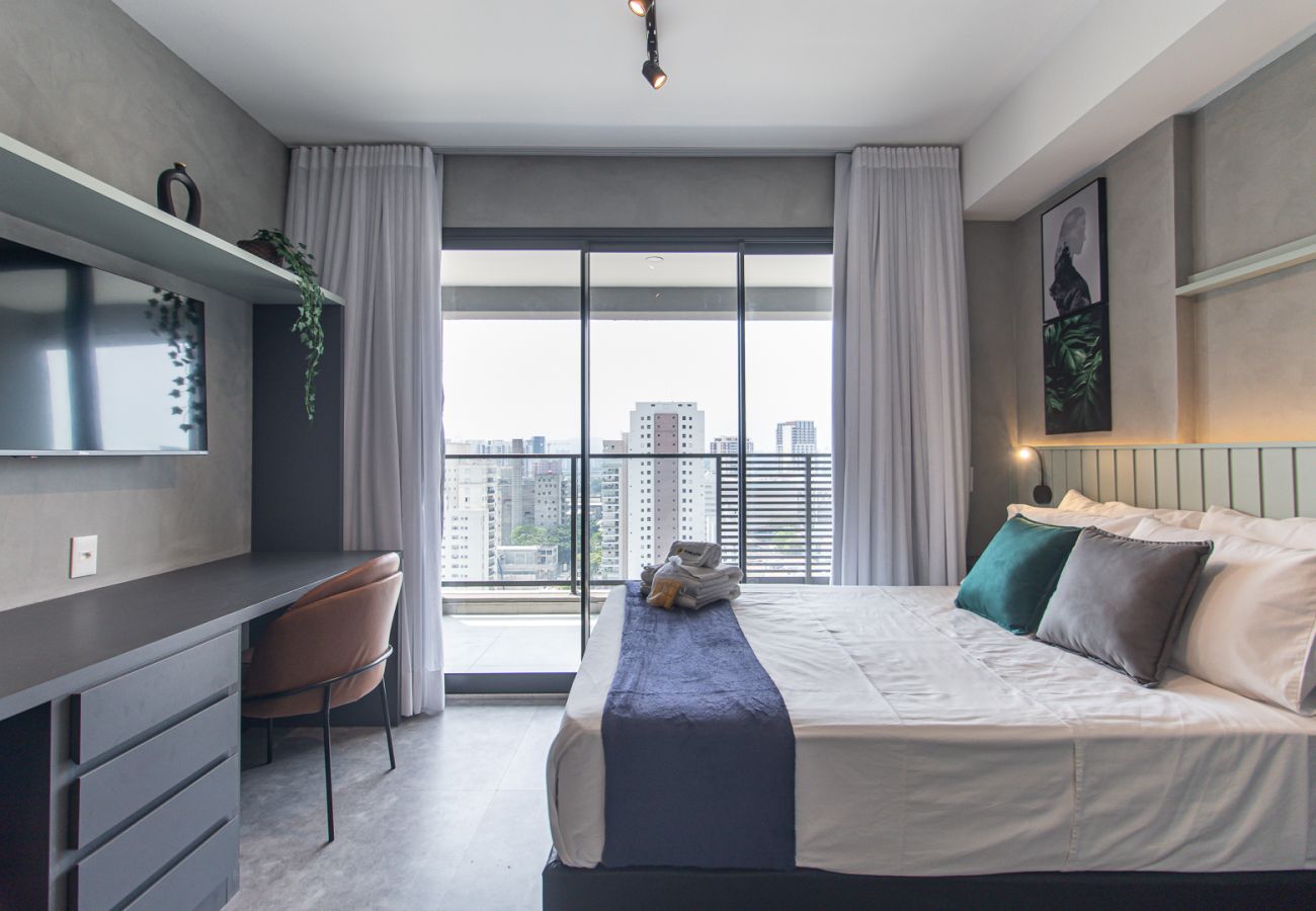 Estudio en São Paulo - Cerca del Allianz Parque | SP-P1405A