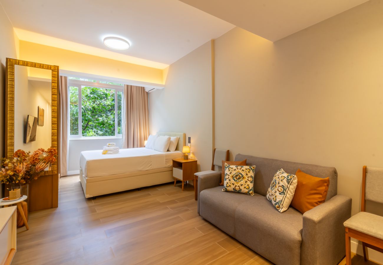 Apartamento en Rio de Janeiro - Loft con ventanas insonorizadas, a 5 minutos a pie de la playa | NSC304