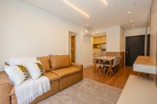 Apartamento en Gramado - NOVO! 2D (1 suite) em frente à Vila Olimpica (Várzea)